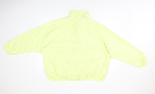 Marks and Spencer Womens Yellow Jacket Size 16 Zip
