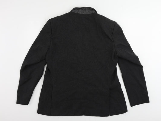 Marks and Spencer Mens Grey Polyester Jacket Blazer Size 44 Regular