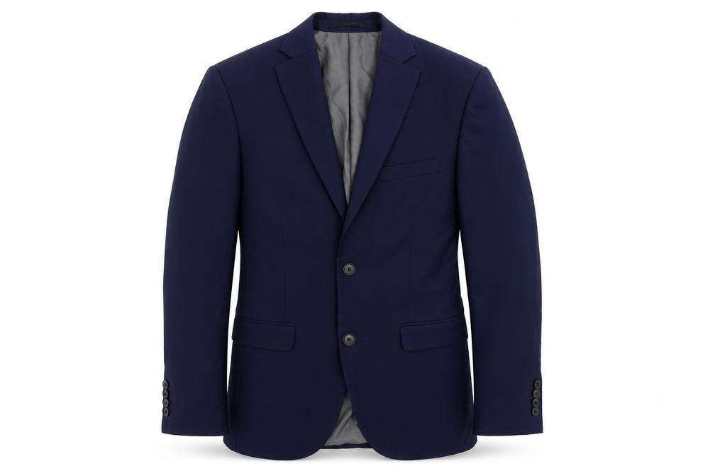 NEXT Mens Blue Polyester Jacket Suit Jacket Size 34 Regular