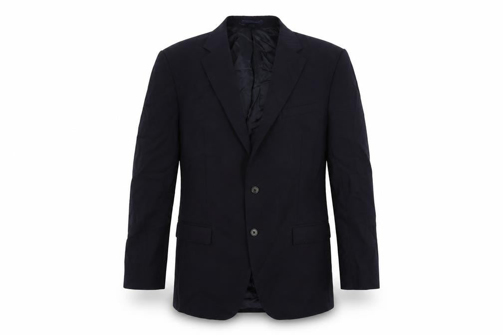 Marks and Spencer Mens Blue Wool Jacket Suit Jacket Size 44 Regular