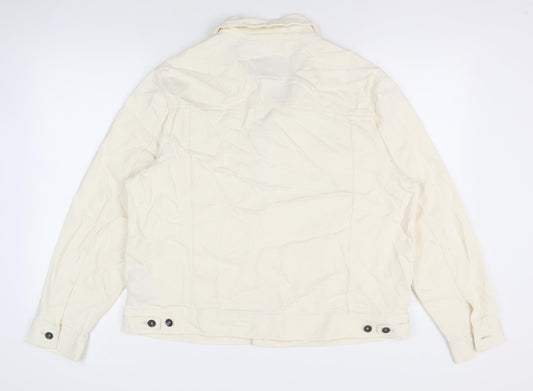 Marks and Spencer Women's Ivory Jacket 2XL