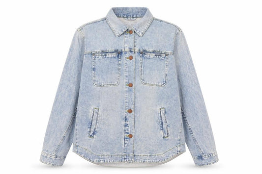 Velvet Heart Womens Blue Jacket Size L Button