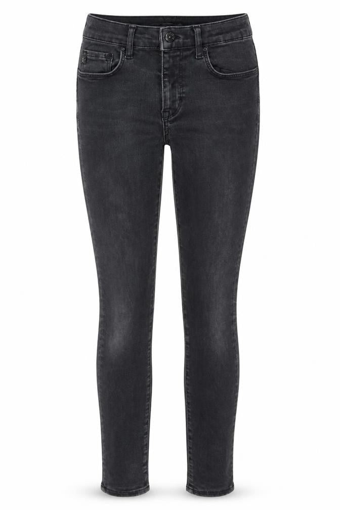 H&M Womens Black Cotton Skinny Jeans Size 28 in L30 in Regular Zip