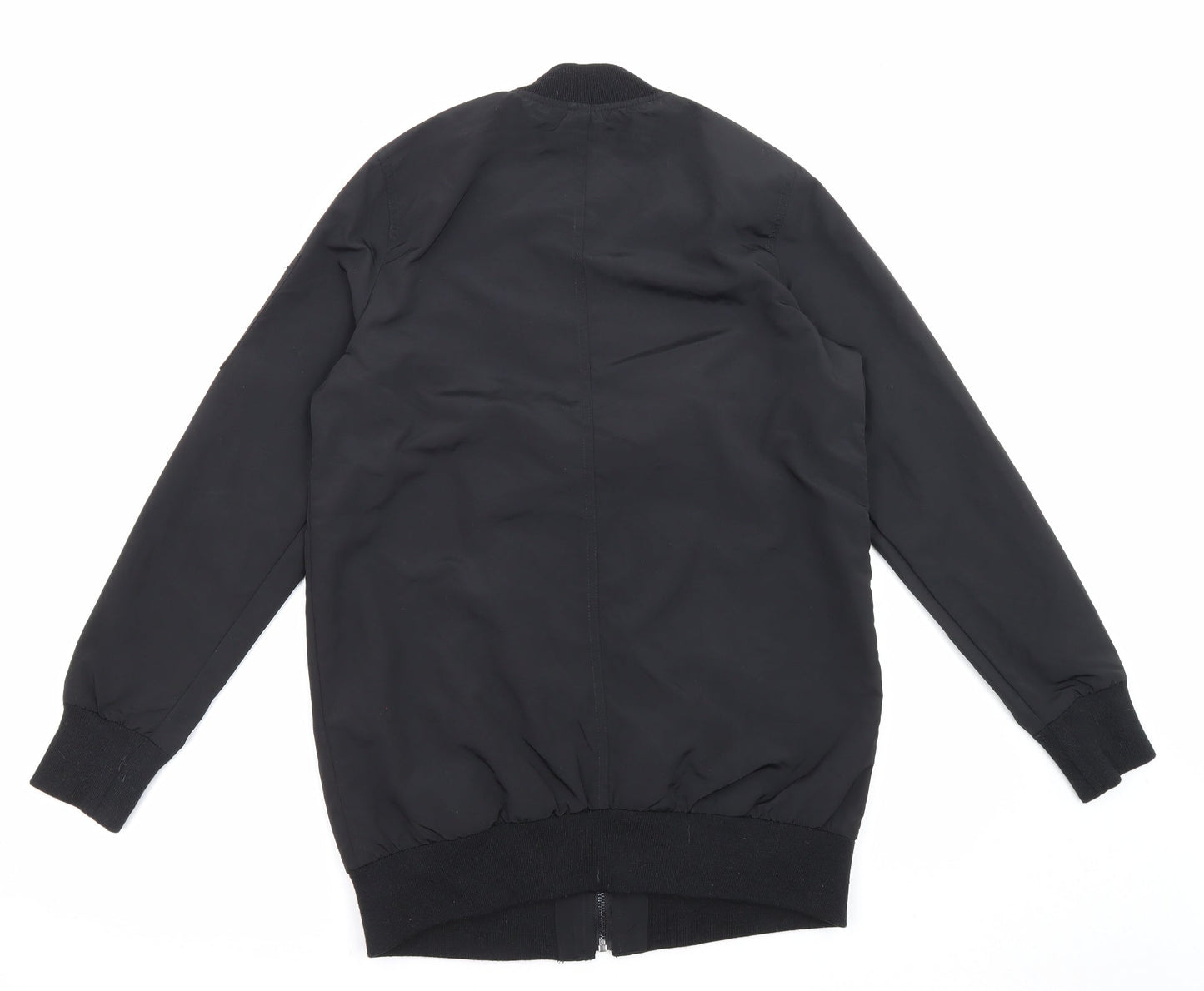 Hollister Mens Black Jacket Size S Zip