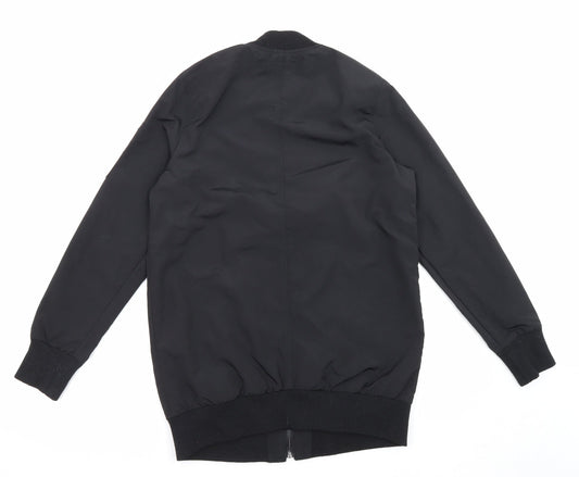 Hollister Mens Black Jacket Size S Zip