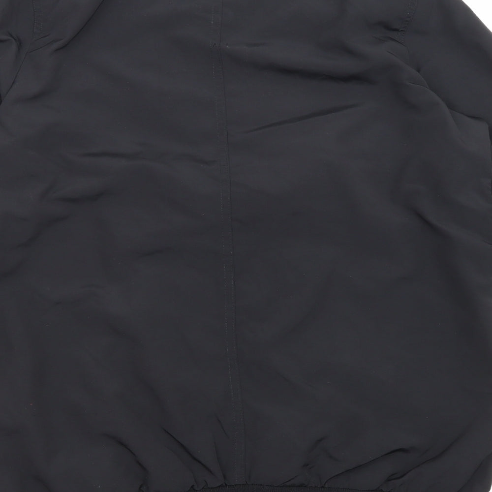 Hollister Mens Black Jacket Size S Zip