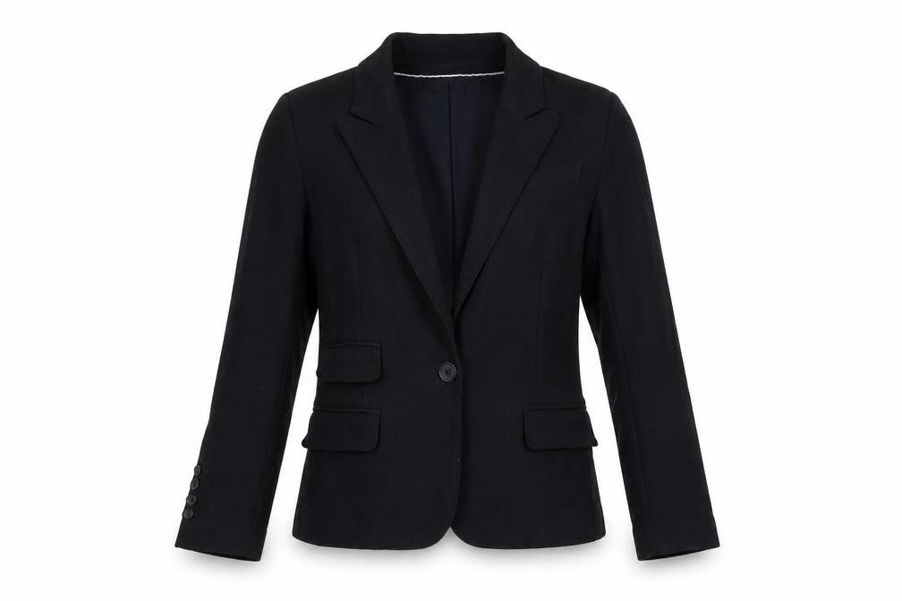 Kookai Womens Blue Jacket Blazer Size 8 Button