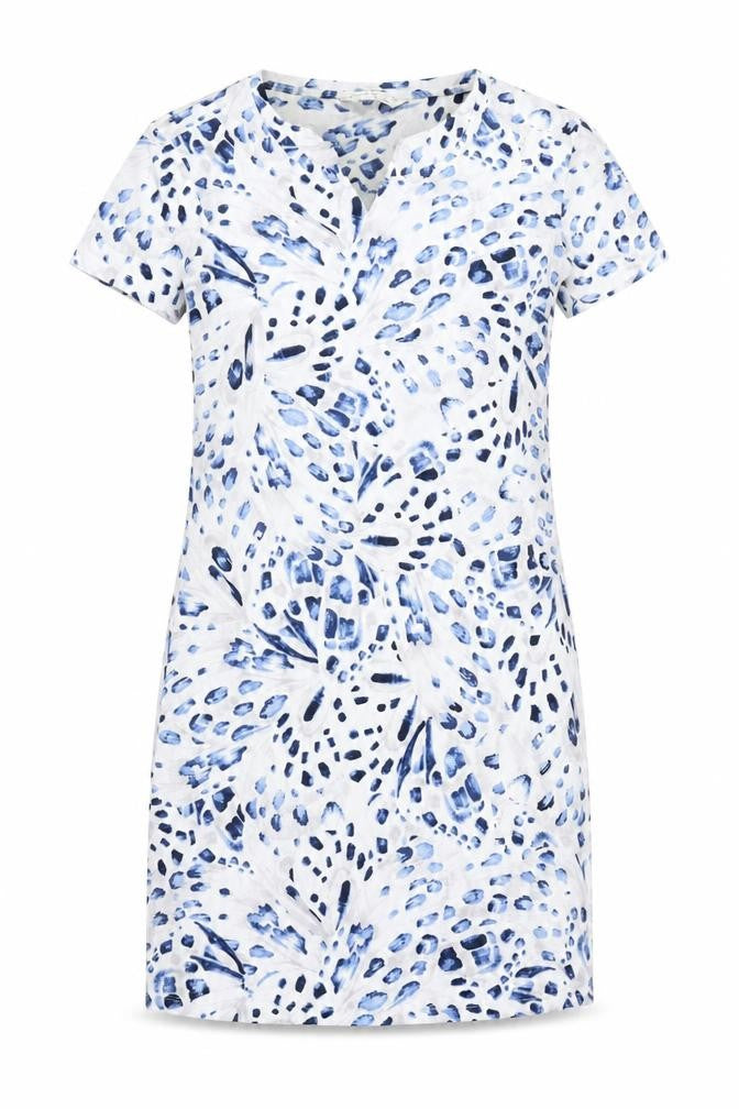 Marks and Spencer Womens Multicoloured Geometric Cotton Top Dress Size XS