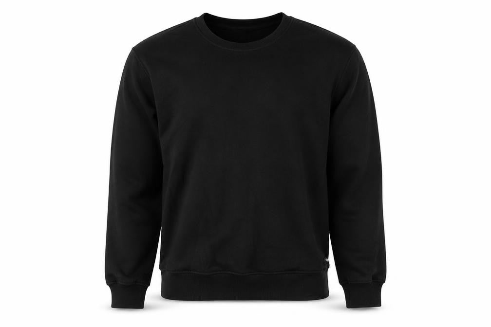 H&M Mens Black Cotton Pullover Sweatshirt Size S