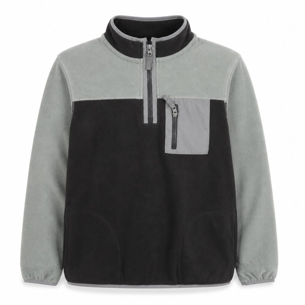 Marks and Spencer Girls Grey Colourblock Polyester Pullover Sweatshirt Size 13-14 Years Pullover