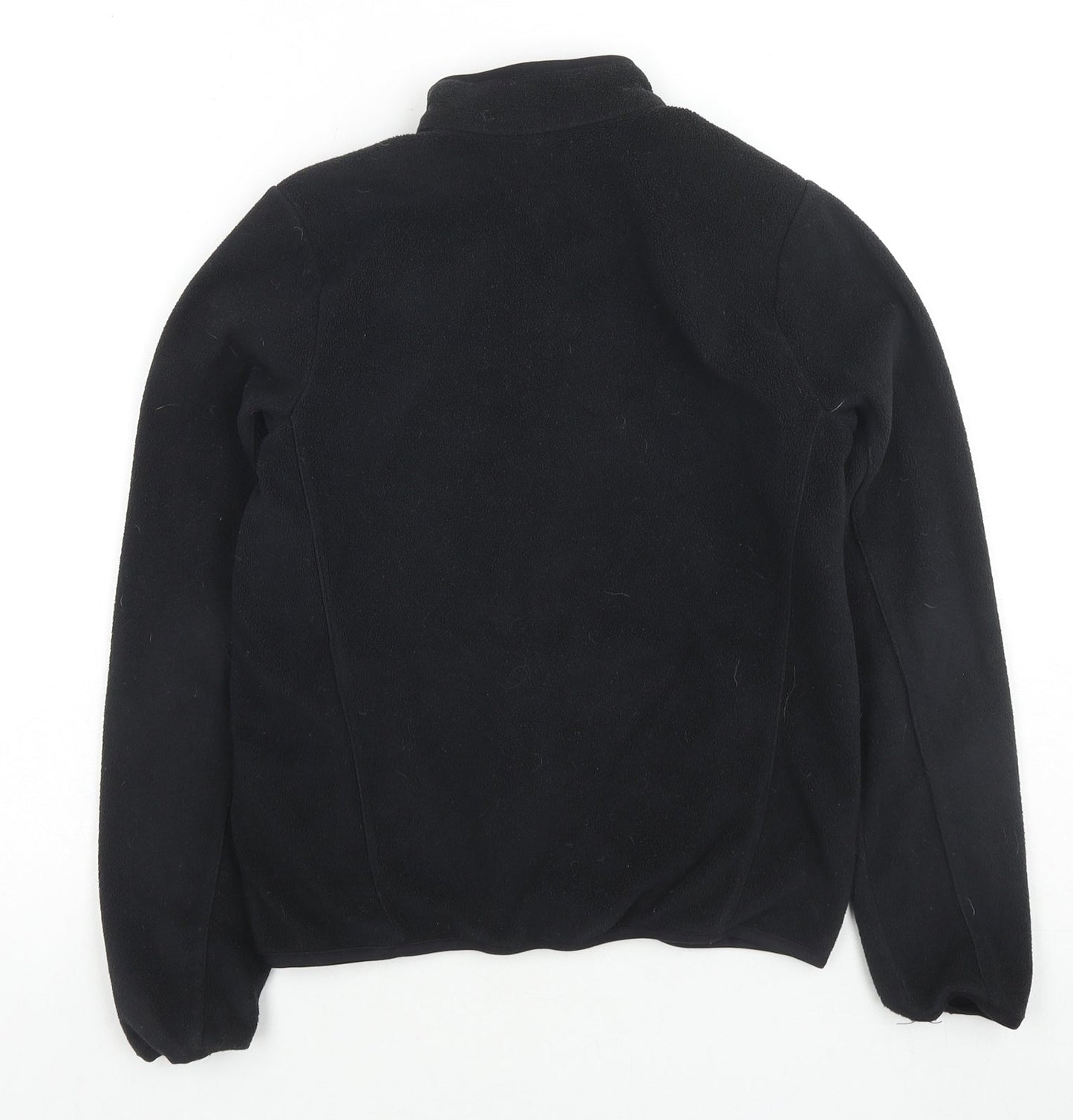 DECATHLON Boys Black Jacket Size 12 Years Zip