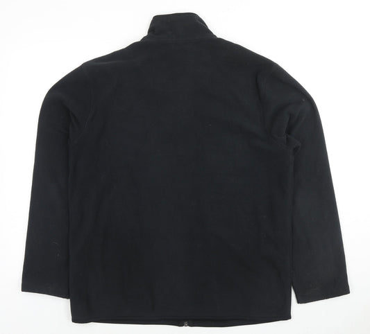 Marks and Spencer Mens Black Jacket Size M Zip