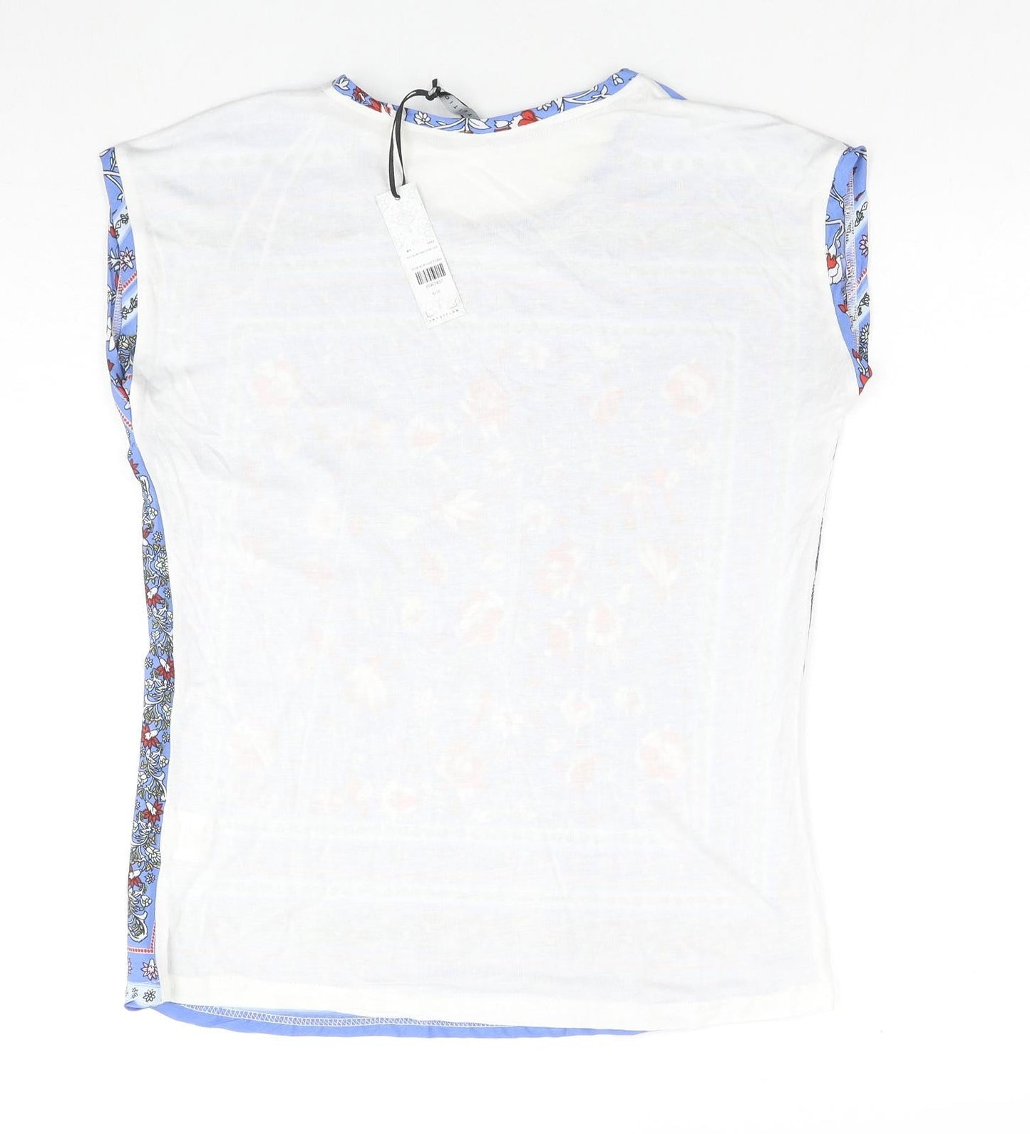 Intuition Womens Multicoloured Floral Polyester Basic Blouse Size 8 Round Neck - Size 8-10