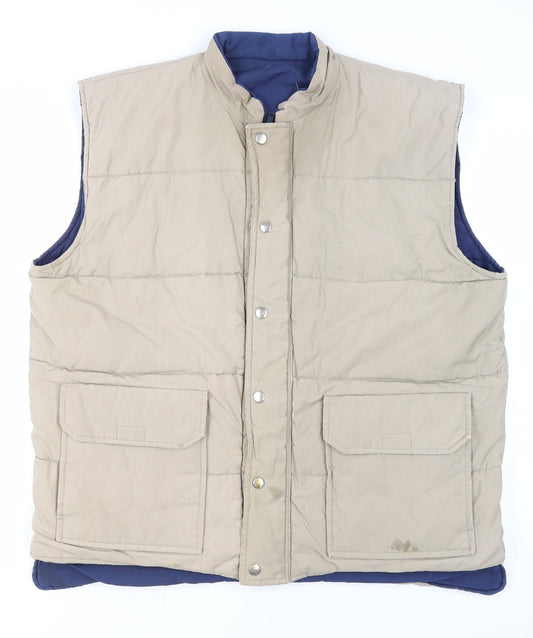 Regatta Men's Beige Padded Waistcoat L Casual Outdoor