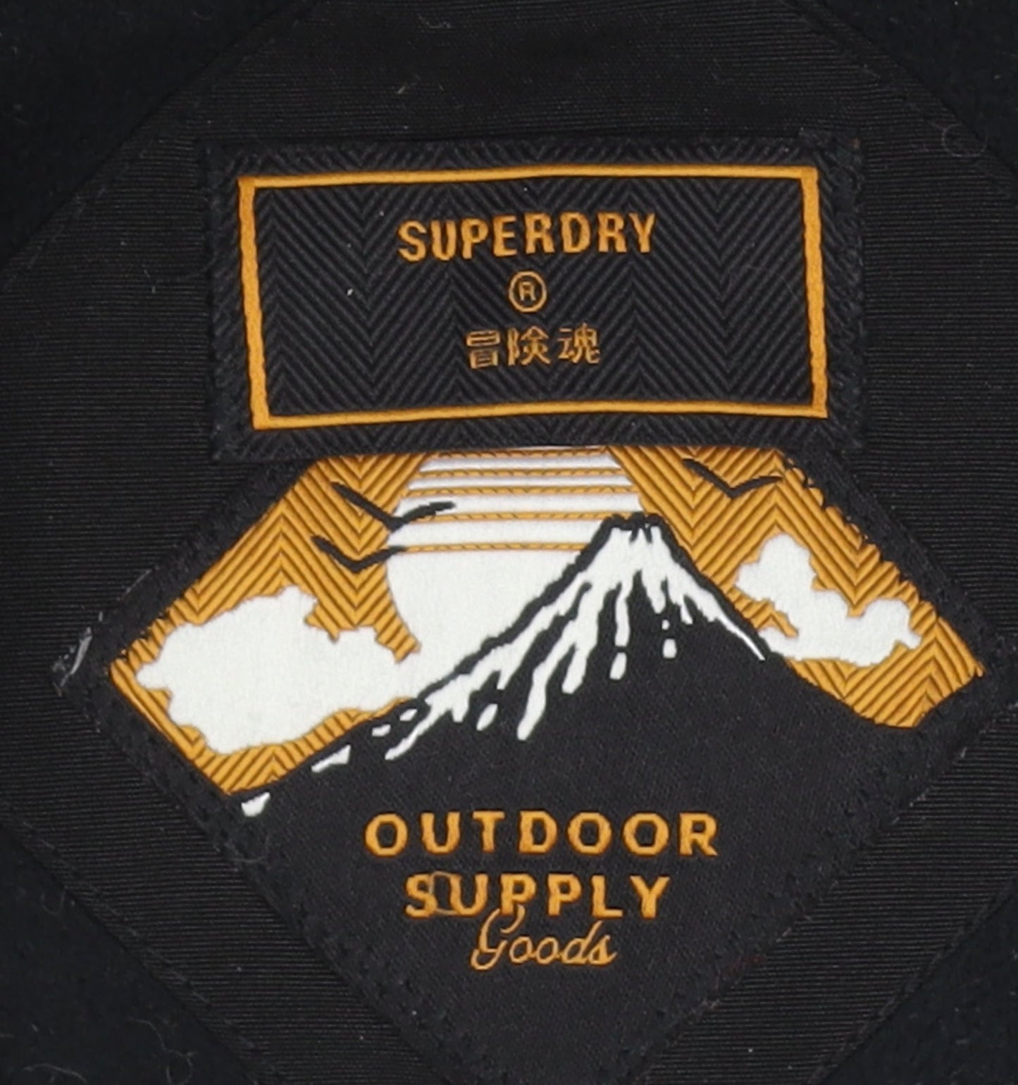 Superdry Women's Black L Hooded Puffer Jacket