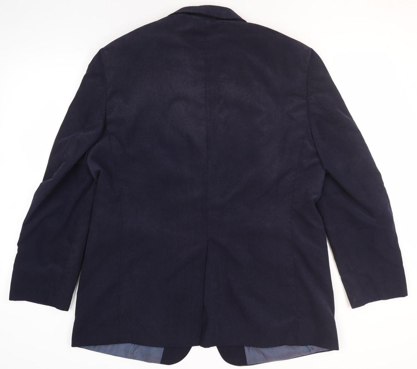 Marks and Spencer Men's Blue Blazer - Size M, Button Accent