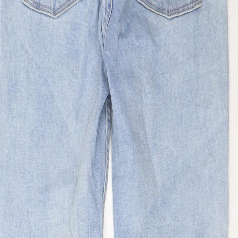 Levi's Womens Blue Cotton Skinny Jeans Size 26 in L27 in Regular Zip - Pockets