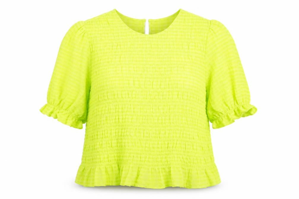 Marks and Spencer Womens Green Polyester Basic Blouse Size 20 Round Neck