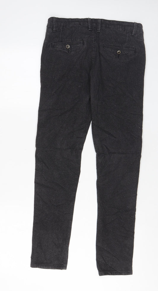 Peace Republic Womens Grey Cotton Skinny Jeans Size 29 in L28 in Regular Zip - Pockets
