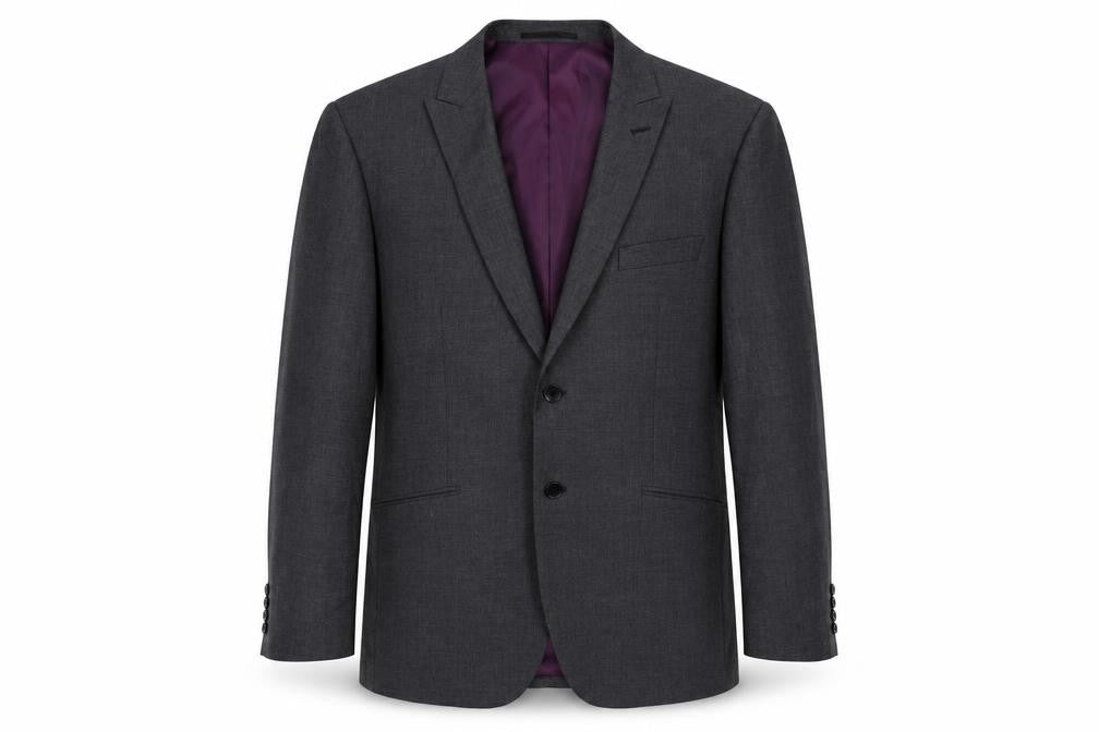 Autograph Mens Grey Polyester Jacket Suit Jacket Size 44 Regular