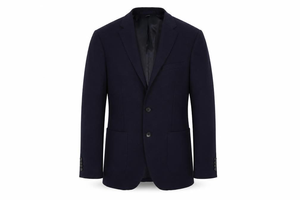 Marks and Spencer Mens Blue Polyamide Jacket Suit Jacket Size 38 Regular
