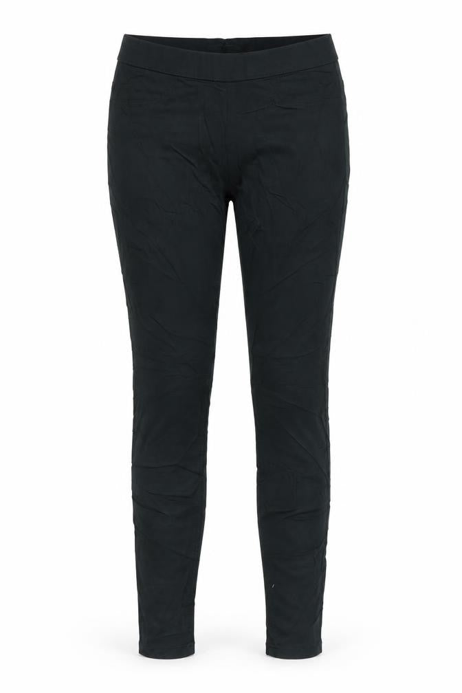 Marks and Spencer Womens Green Cotton Jegging Jeans Size 10 L29 in Regular - Elastic Waist