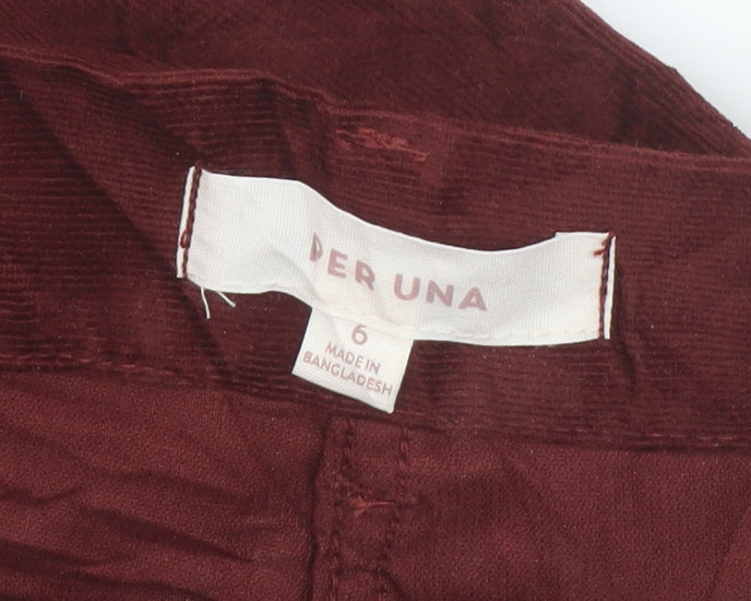 Marks and Spencer Red Women's Trousers Size 10