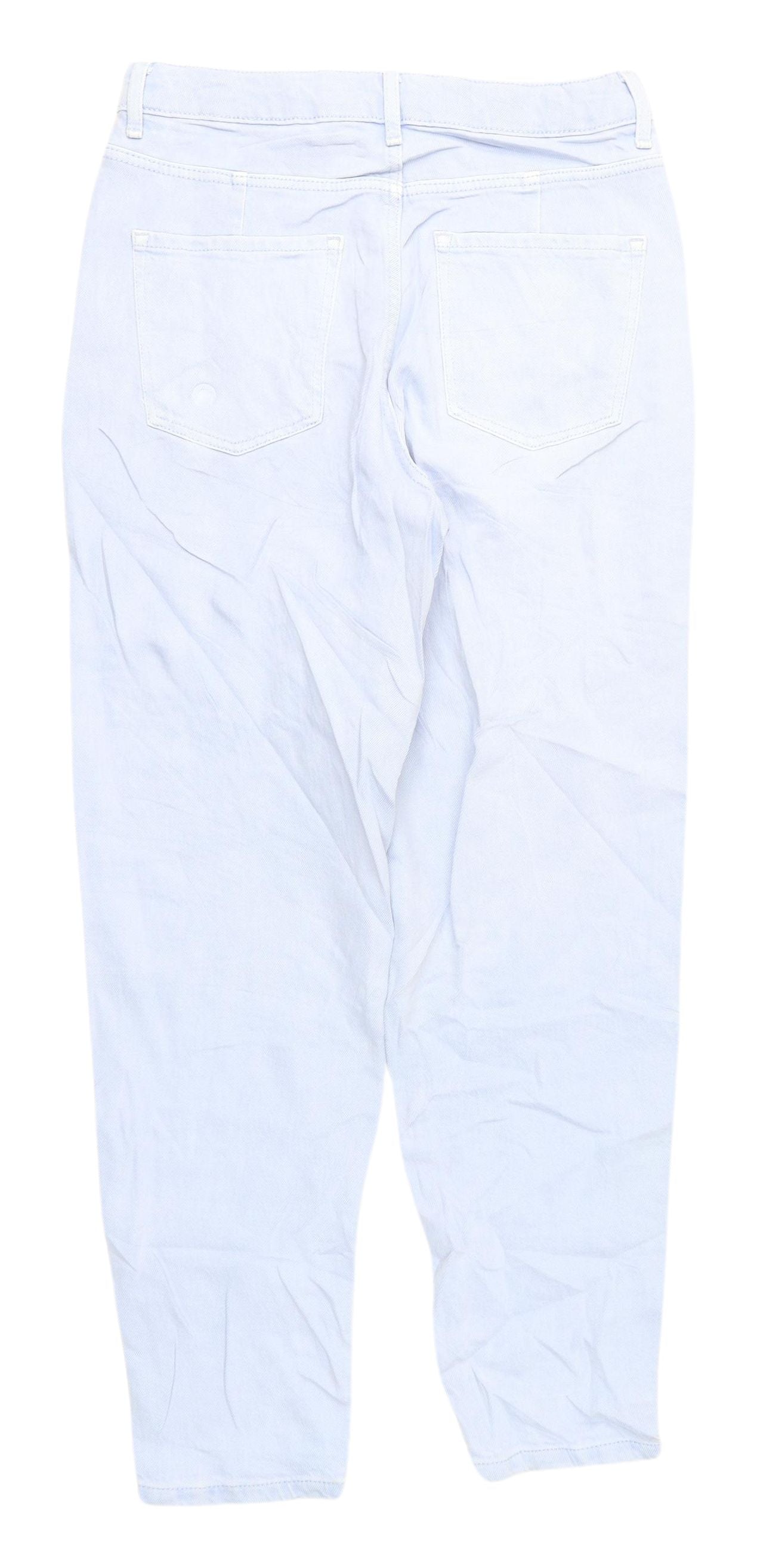 Marks and Spencer Women's Blue Mom Jeans Size 8