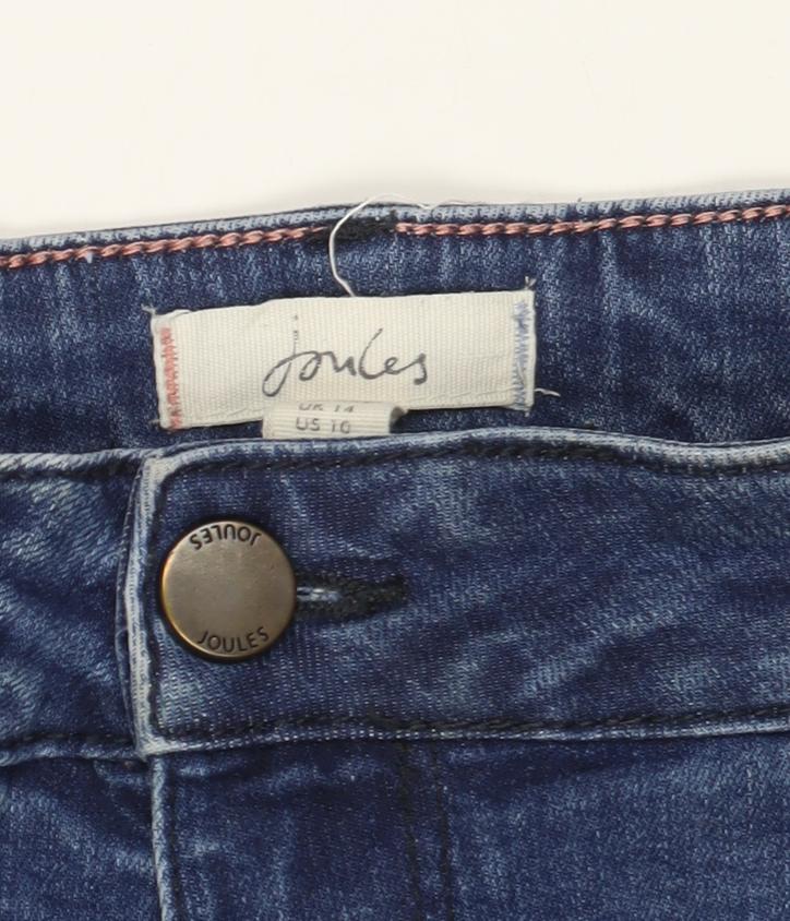 Joules Women's Blue Jeans Size 14 Medium Wash Denim