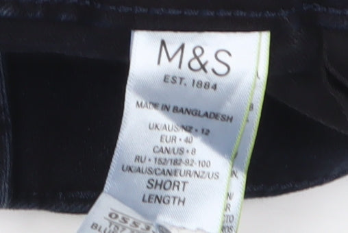 Marks and Spencer Women's Blue Skinny Jeans Size 12