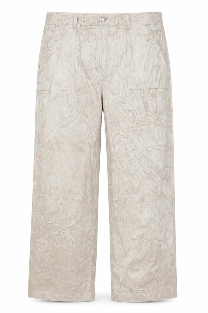 Marks and Spencer Women's Beige Wide-Leg Trousers