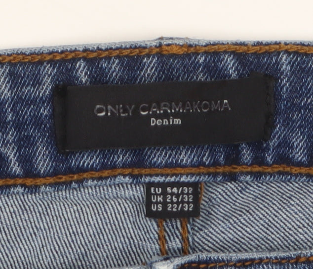ONLY Carmakoma Blue Denim Jeans Unisex Size 26