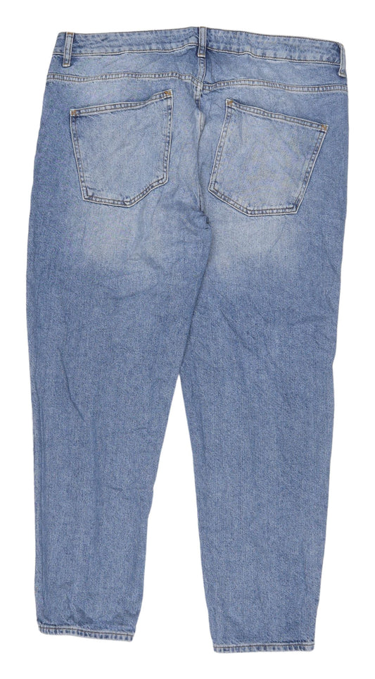 ASOS Design Women's Blue Straight Jeans W38