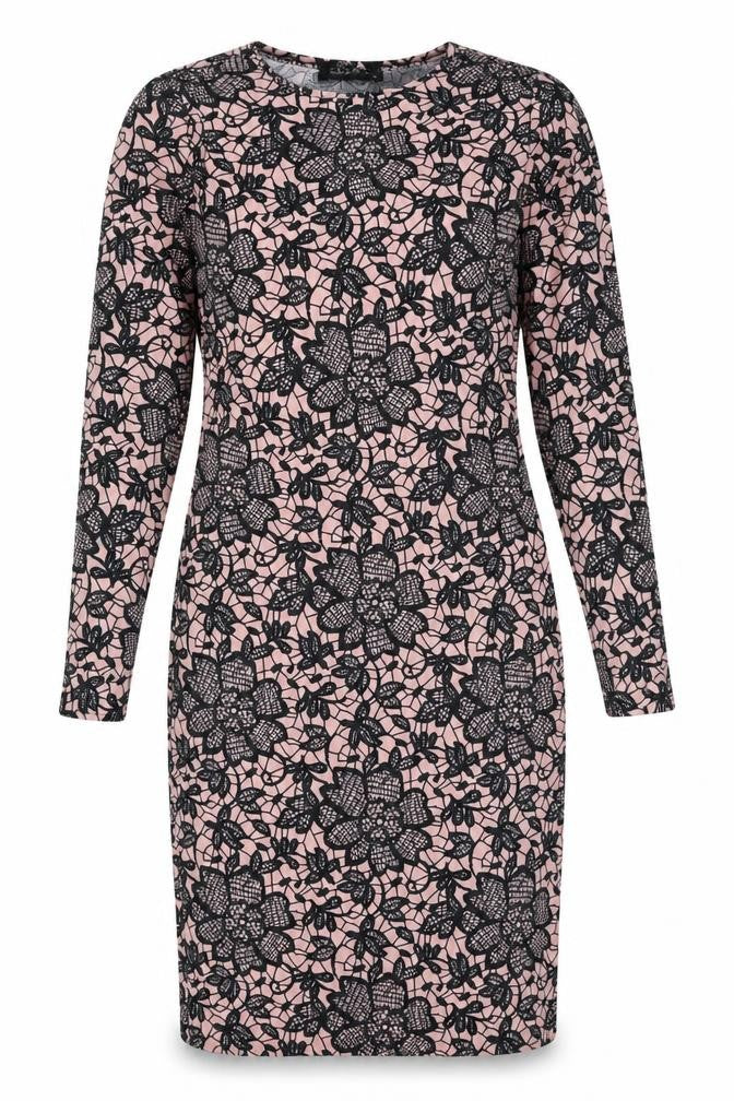 Club L Women's Pink Floral Bodycon Dress Size 16