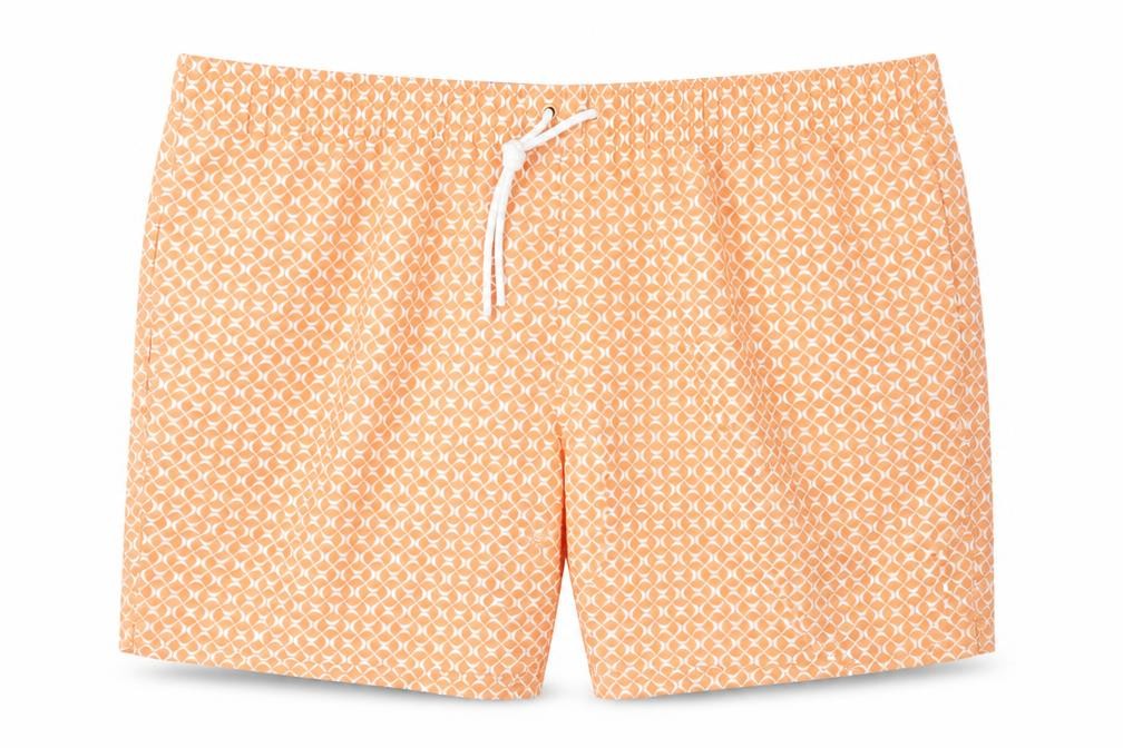 Marks and Spencer Men's Orange Bermuda Shorts 2XL