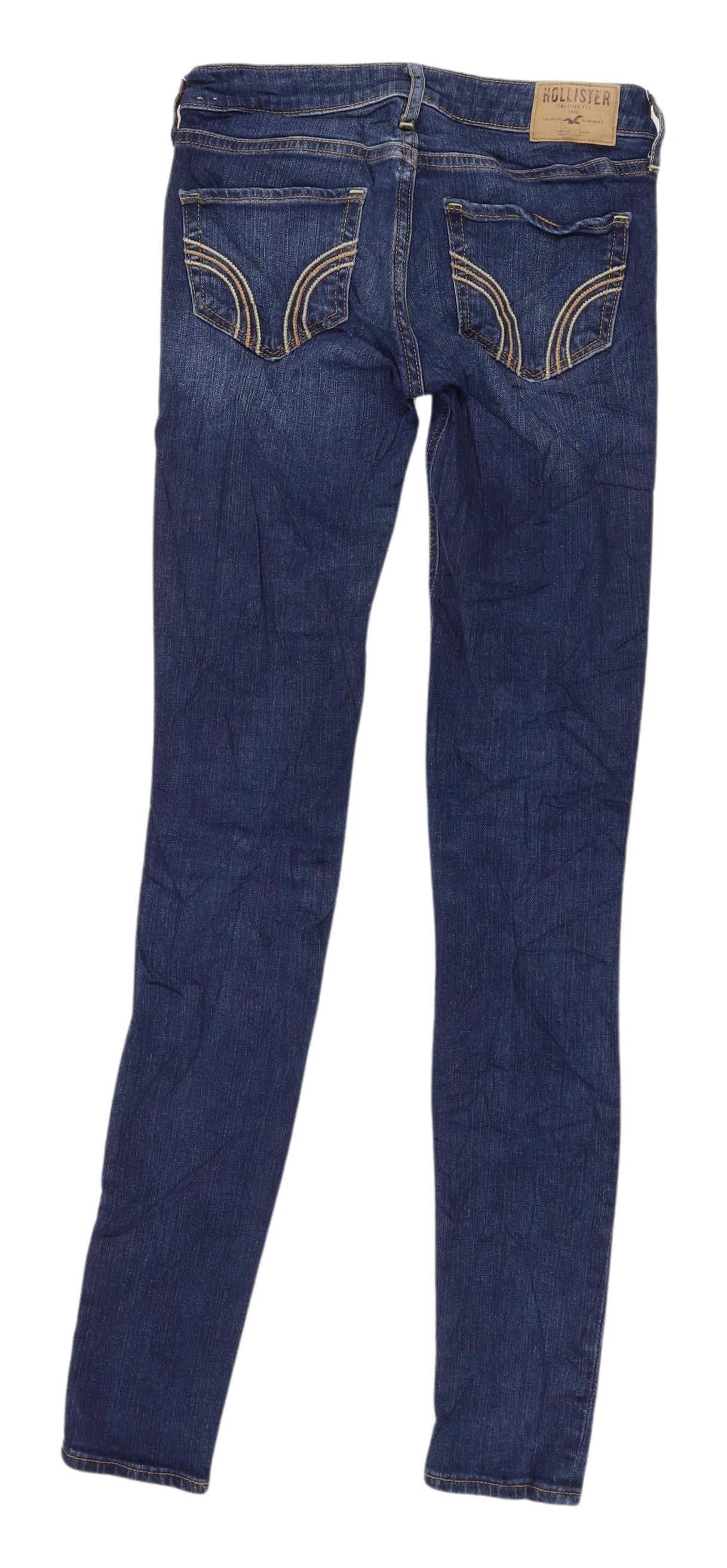 Hollister Women's Skinny Blue Jeans - 3XS, Stretch