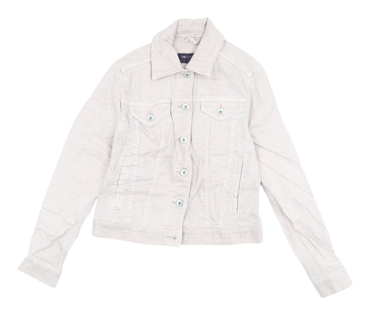 Marks and Spencer Women's Pink Basic Jacket Size 6