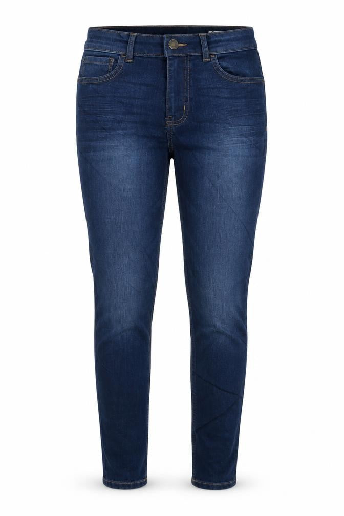 Marks & Spencer Women's Blue Skinny Jeans - Size 8