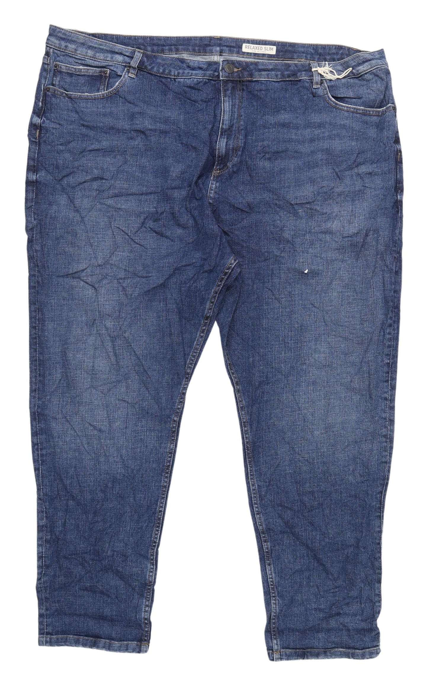 Marks and Spencer Women's Blue Relaxed Jeans Size 6