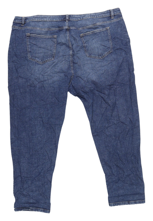 Marks and Spencer Women's Blue Relaxed Jeans Size 6