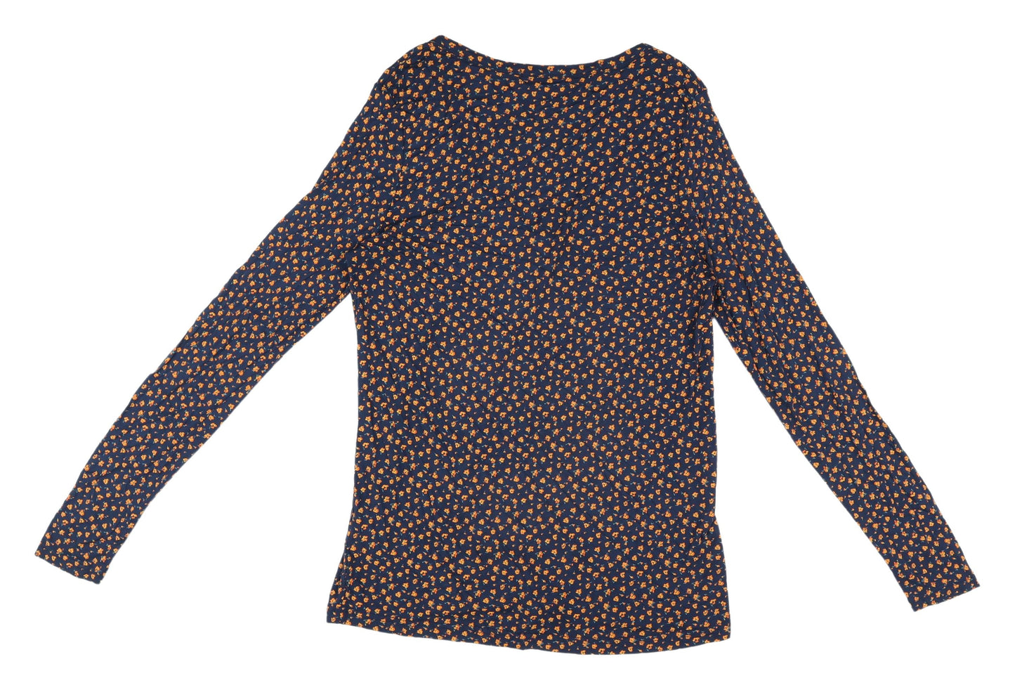 ASOS Women's Blue Floral V-Neck Blouse Size 20