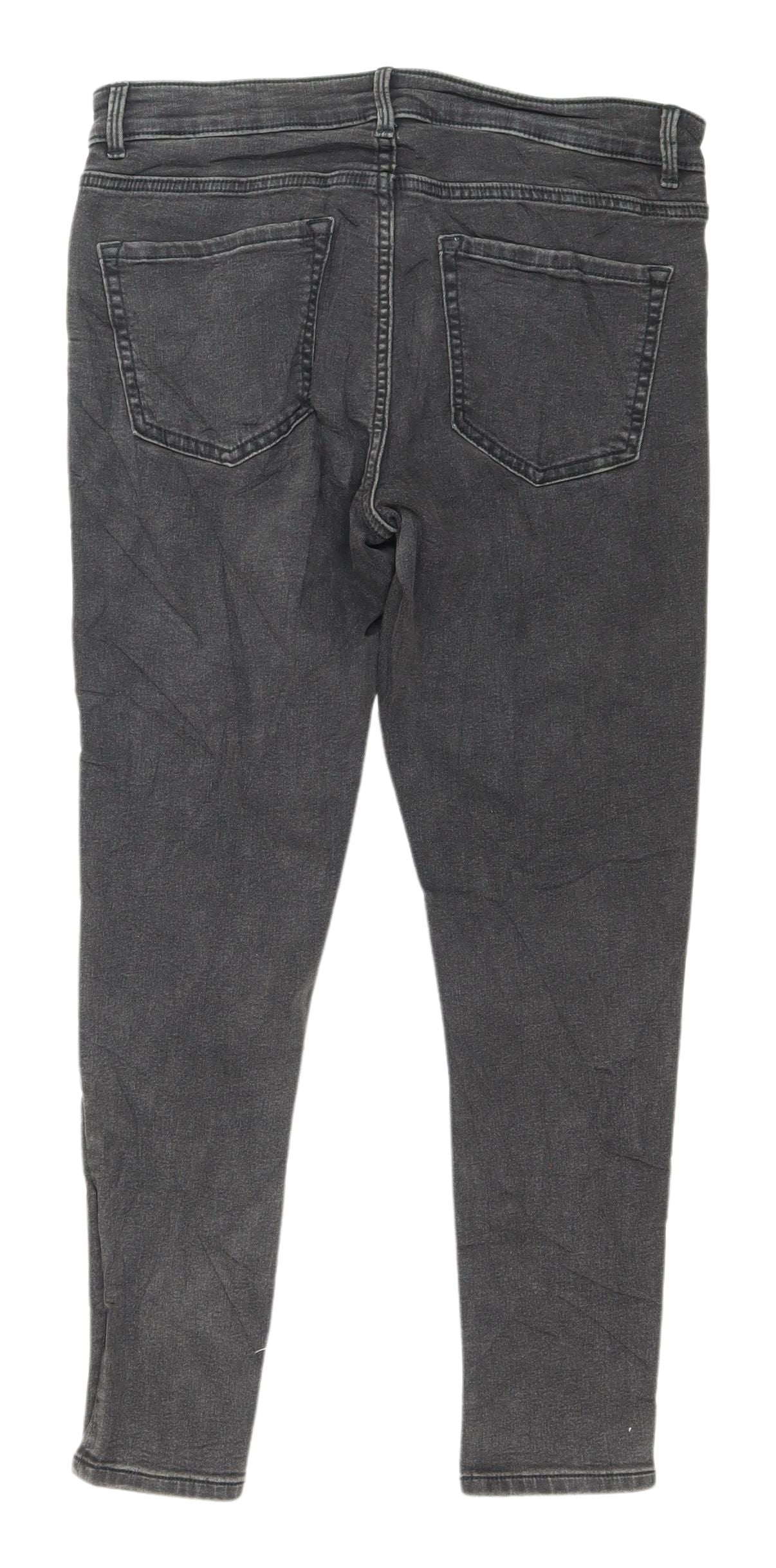 Marks and Spencer Black Skinny Jeans, Size 12, Women's