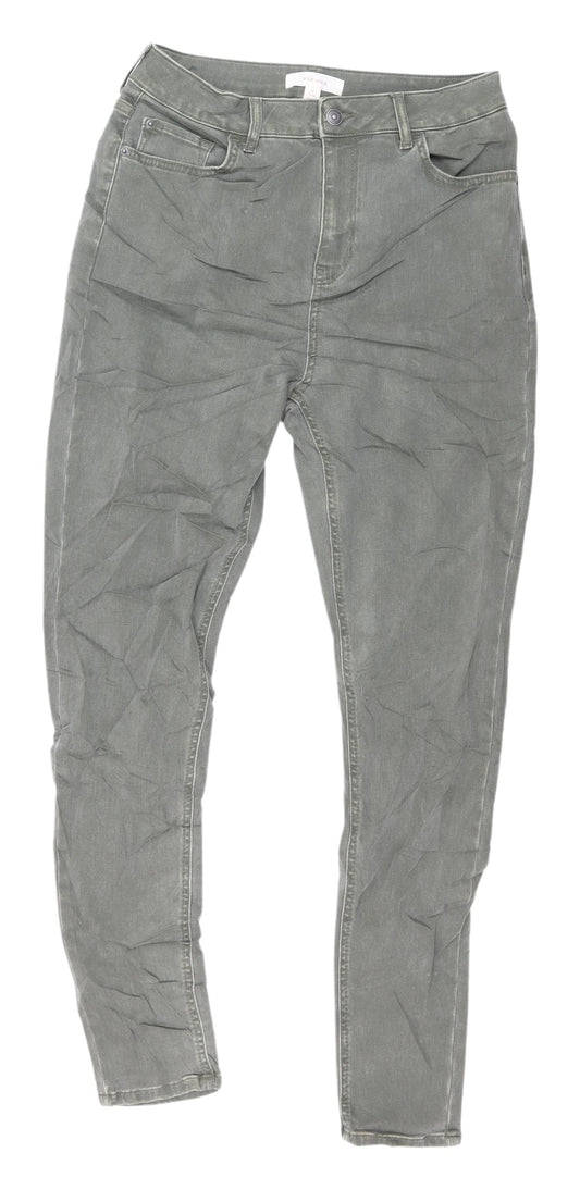 Marks & Spencer Women's Green Skinny Jeans Size 12