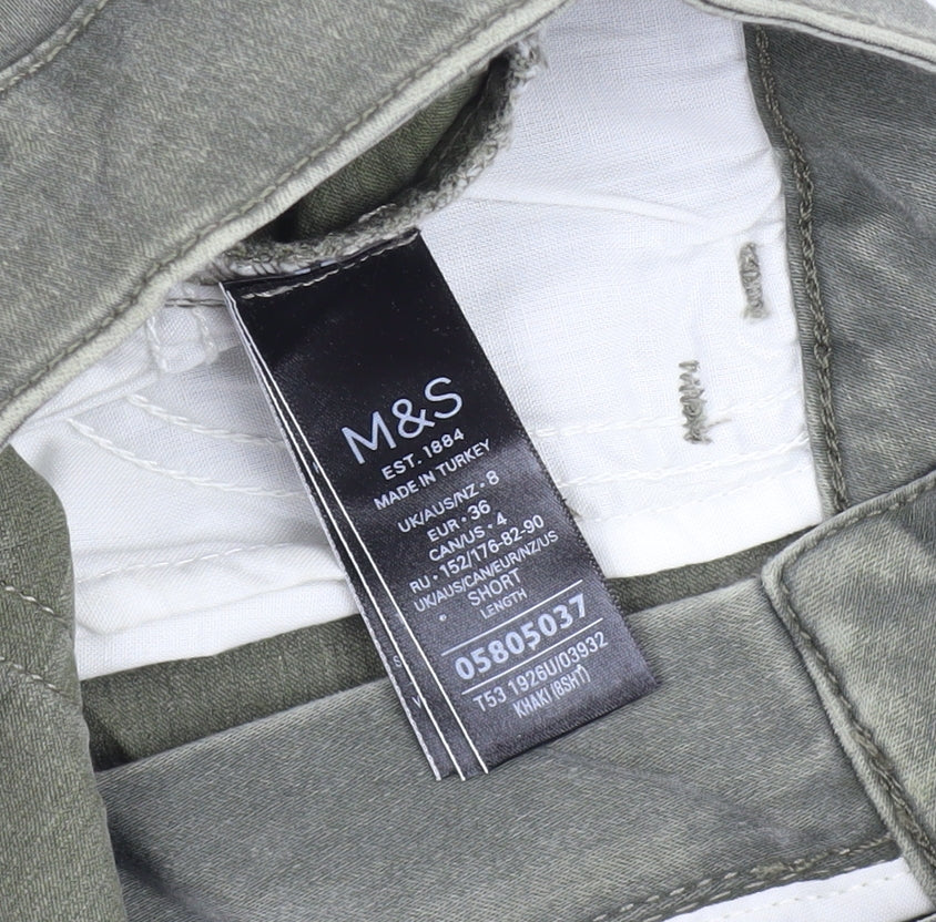 Marks and Spencer Women's Green Skinny Jeans Size 8