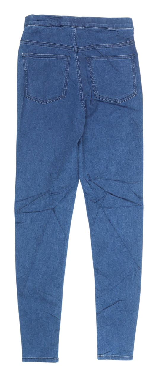Marks and Spencer Women's Blue Jeggings Size 8 Regular Fit