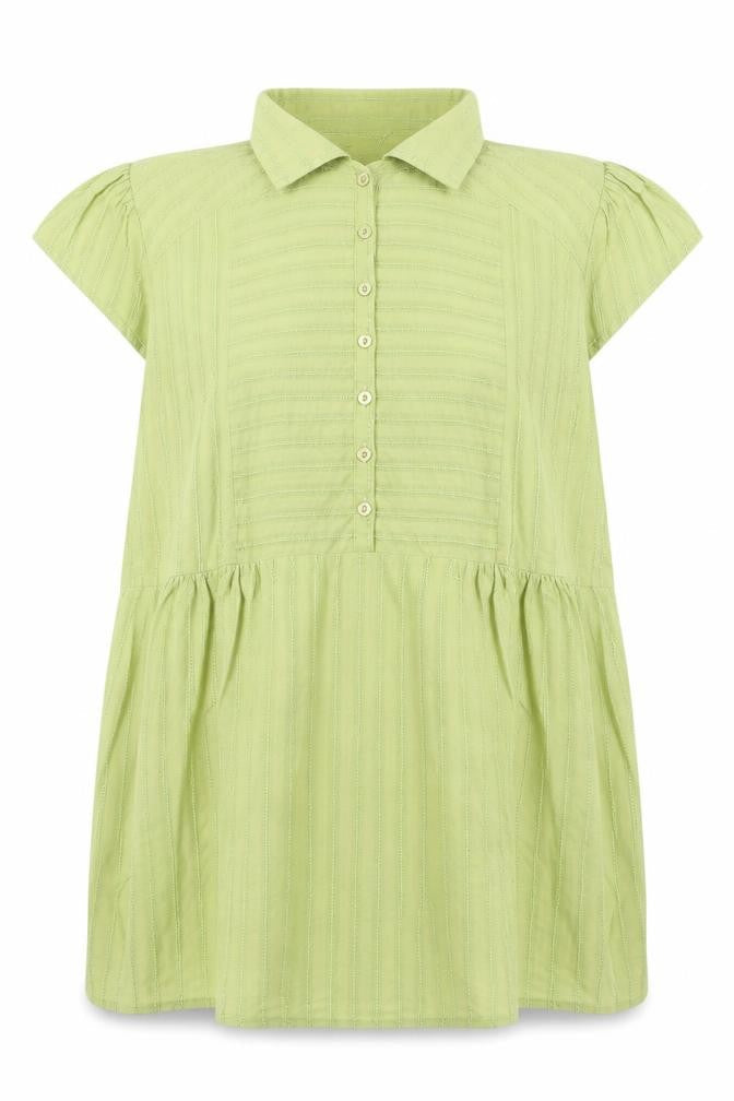 Marks and Spencer Women's Green Blouse, Size 16