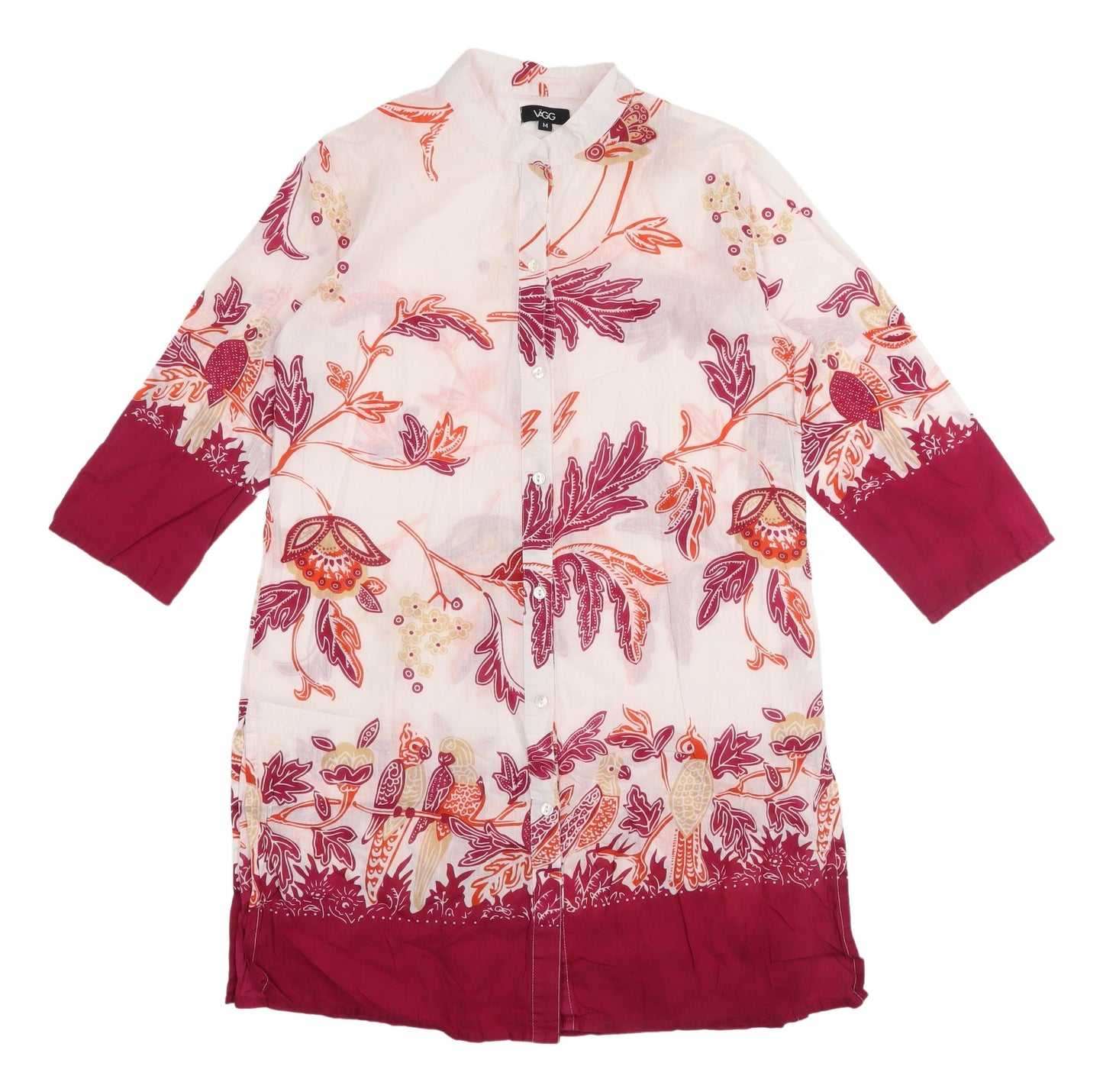 VÄGG Women's Multicoloured Floral Blouse - Size M