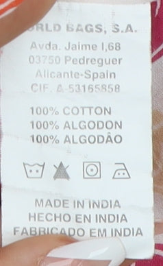 VÄGG Women's Multicoloured Floral Blouse - Size M