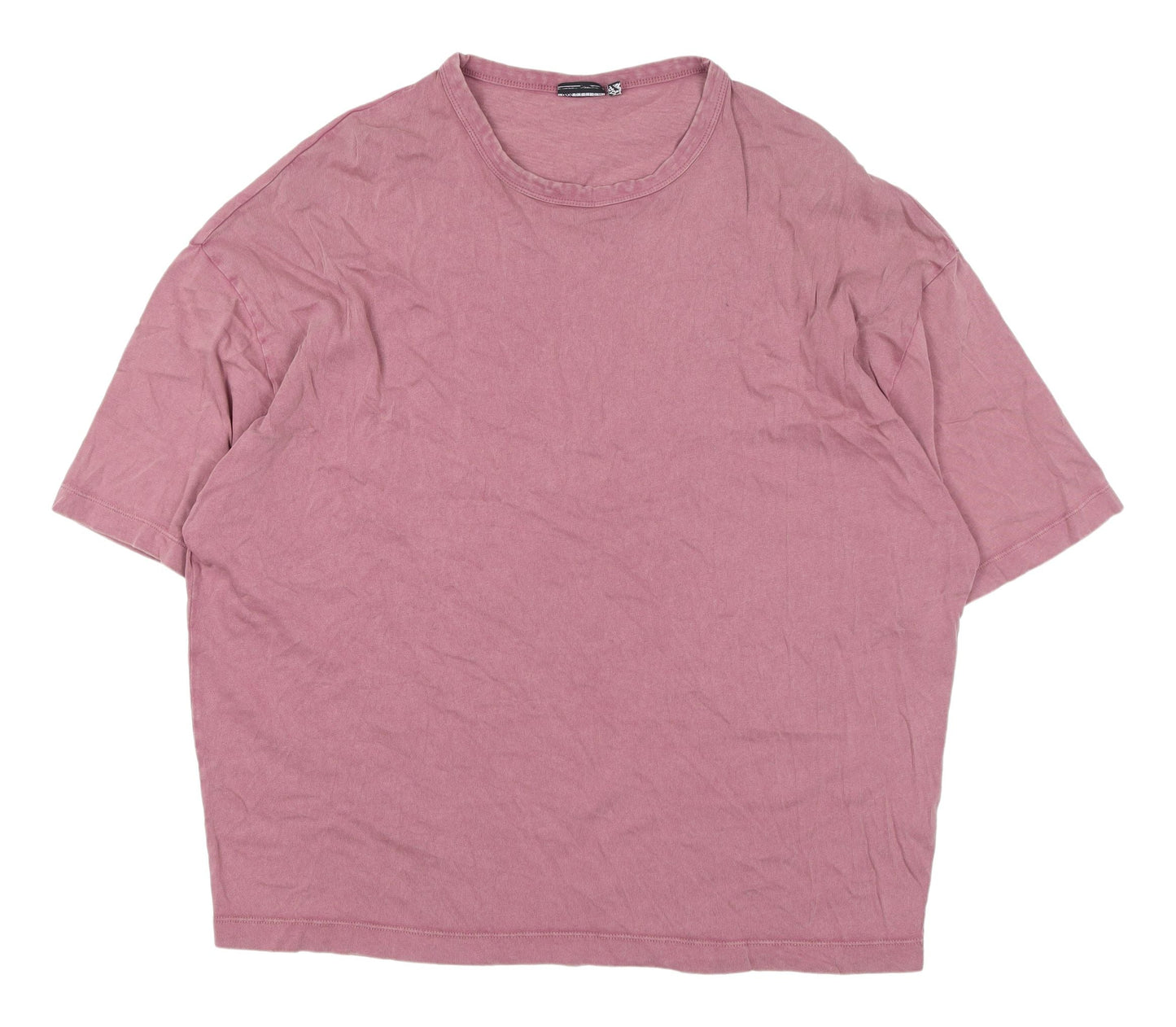 Asos Design Men's Pink Graphic Print Baguette T-Shirt, M