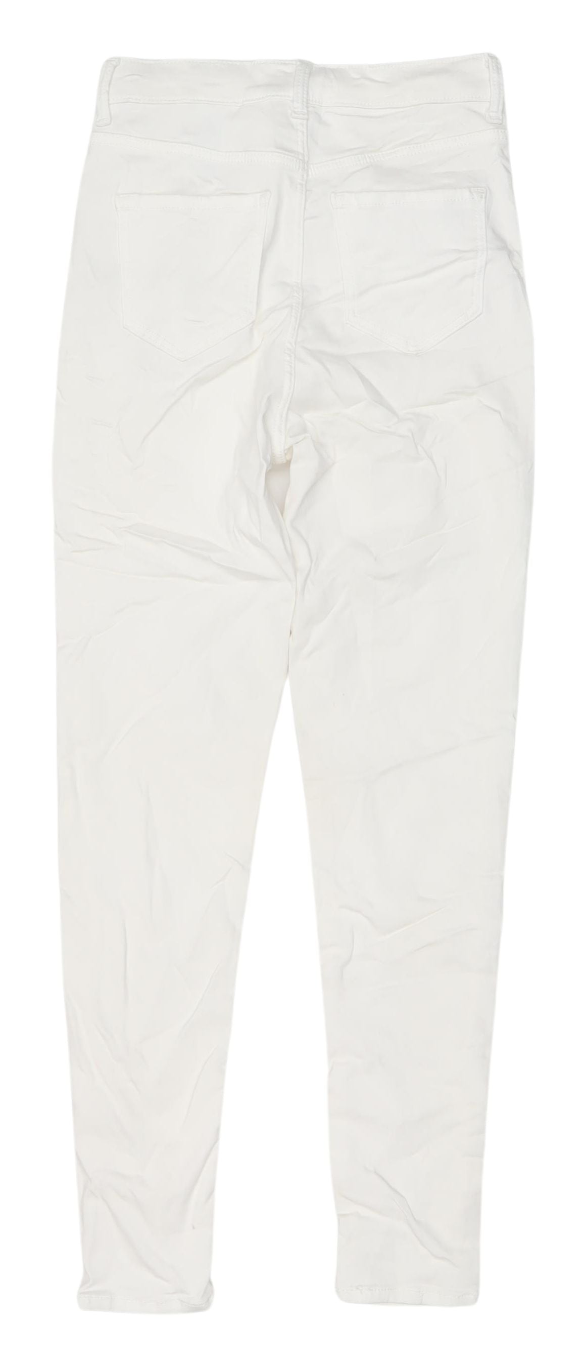 Marks & Spencer Women's White Canvas Jeans Size 8